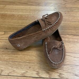 L.L. Bean Women’s Suede Driving Moccasins Size 7.5